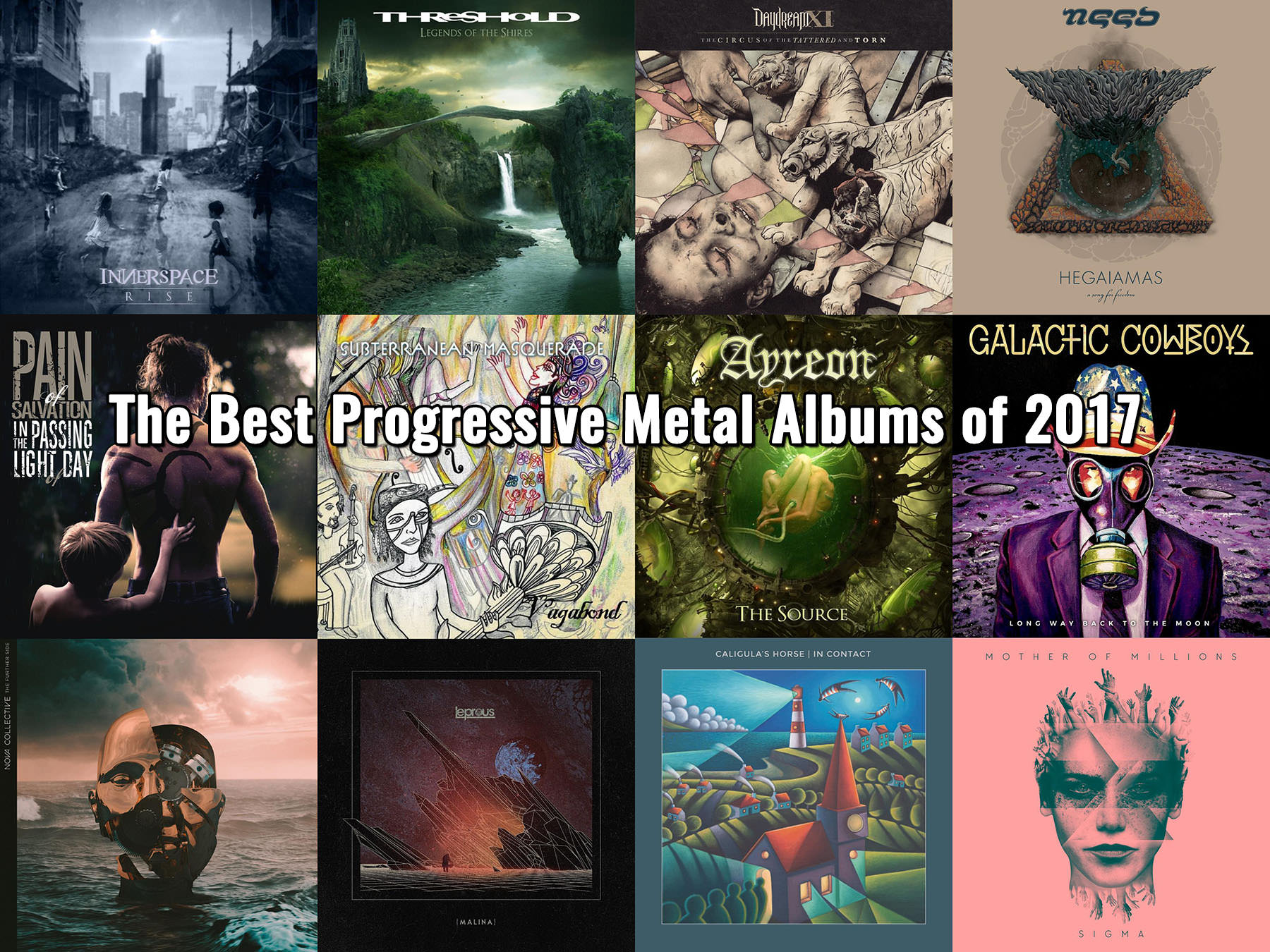 progressive metal album covers