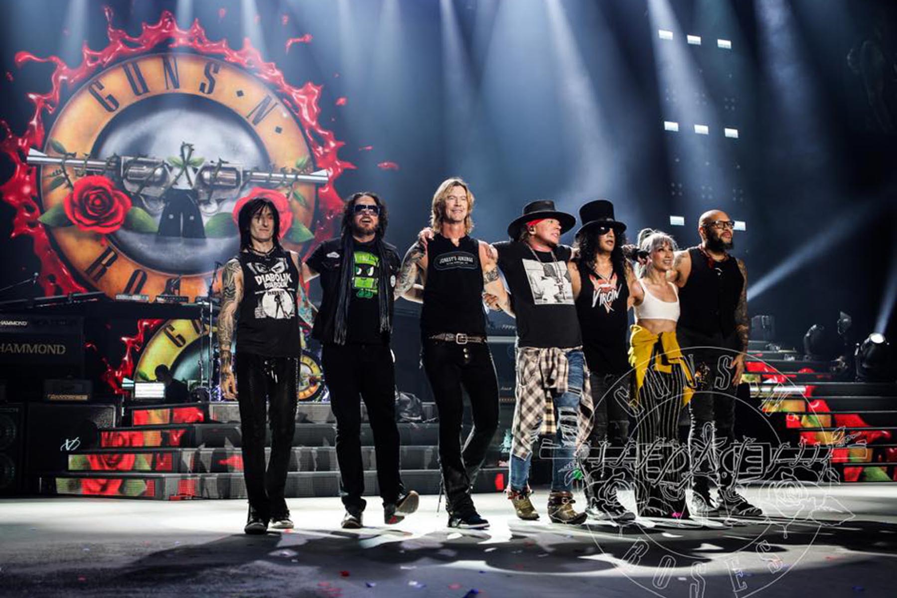 Guns N' Roses, at Power Trip, ditches the spectacle - Los Angeles