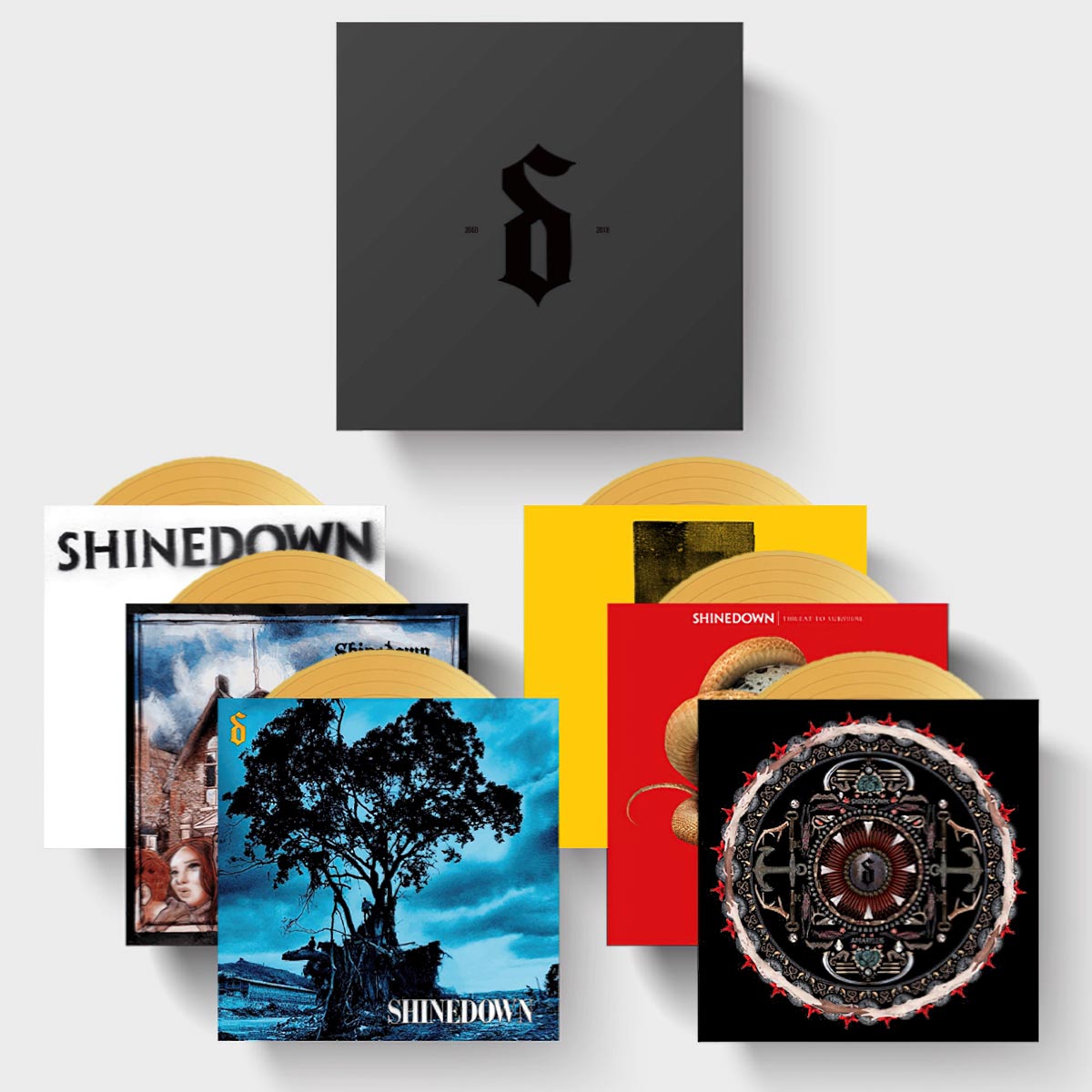 SHINEDOWN Announces Limited Edition Vinyl Box Set and Vinyl Album Reissues